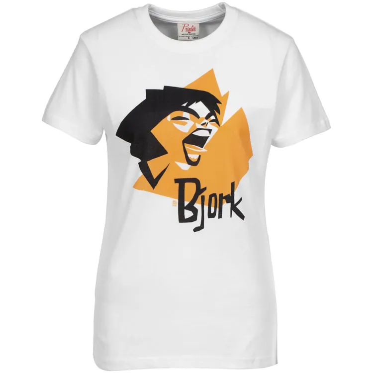 Футболка женская &laquo;Меламед. Bjork&raquo;, белая арт.70904.60