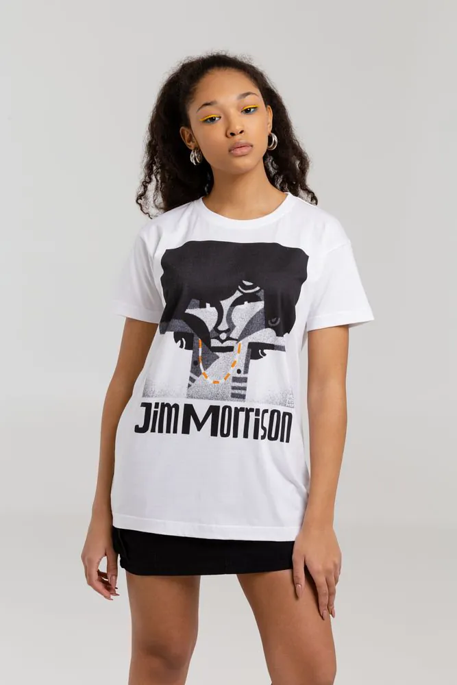 Футболка &laquo;Меламед. Jim Morrison&raquo;, белая арт.70906.60