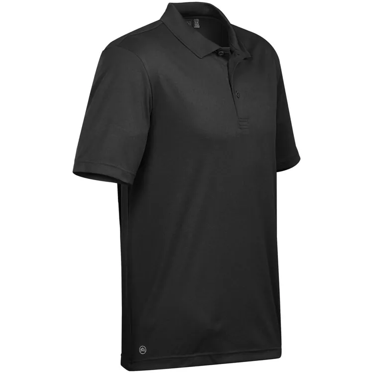 Рубашка поло мужская Eclipse H2X-Dry, черная арт.11621.30