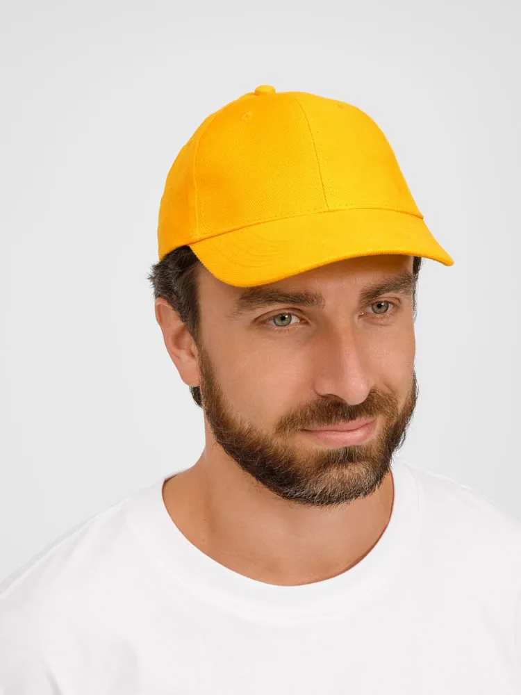 Бейсболка Buffalo, желтая арт.6404.80