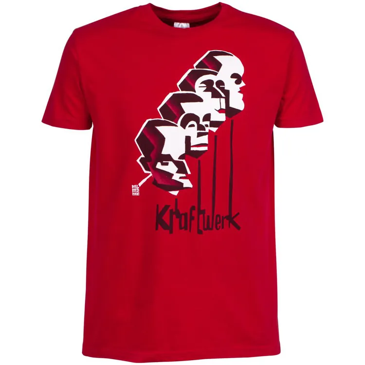 Футболка &laquo;Меламед. Kraftwerk&raquo;, красная арт.70910.50