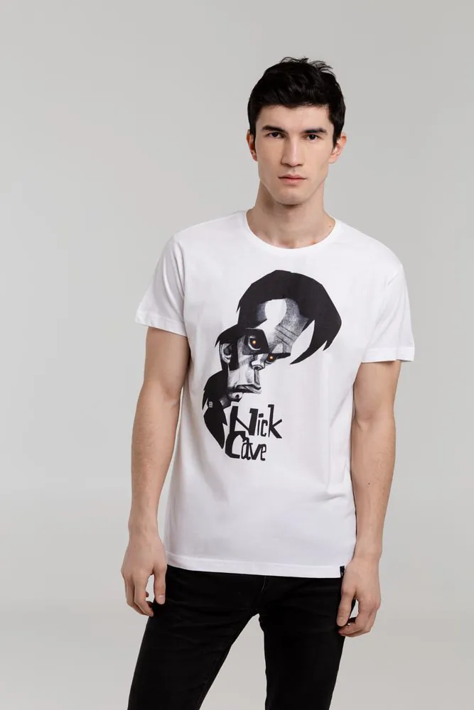 Футболка &laquo;Меламед. Nick Cave&raquo;, белая арт.70913.60