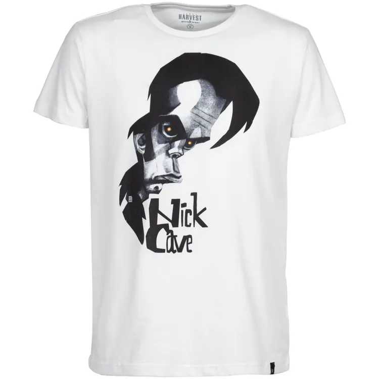 Футболка &laquo;Меламед. Nick Cave&raquo;, белая арт.70913.60