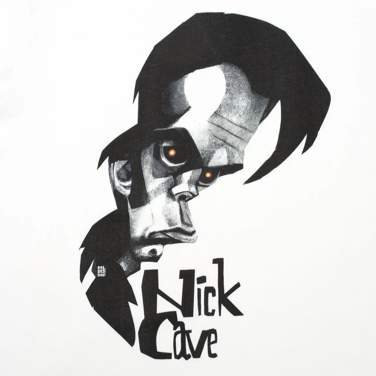 Футболка &laquo;Меламед. Nick Cave&raquo;, белая арт.70913.60