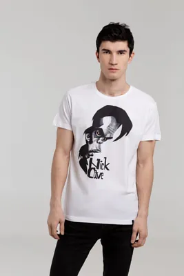 Футболка &laquo;Меламед. Nick Cave&raquo;, белая арт.70913.60