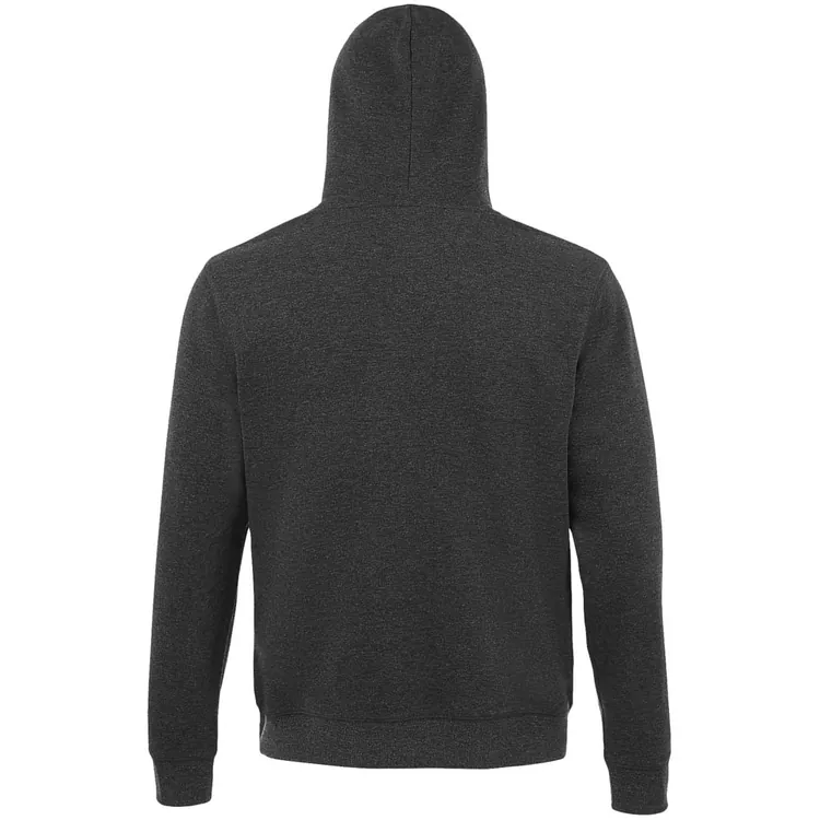 Толстовка унисекс Spencer, черный меланж арт.02991348