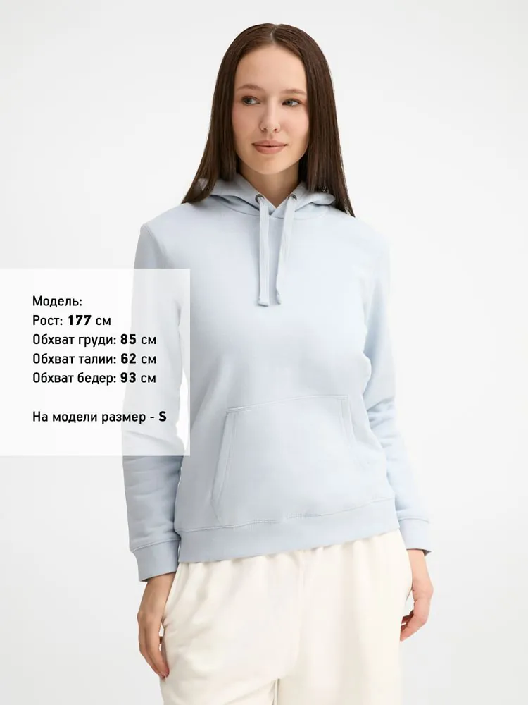 Толстовка женская Spencer Women, голубая арт.03103251