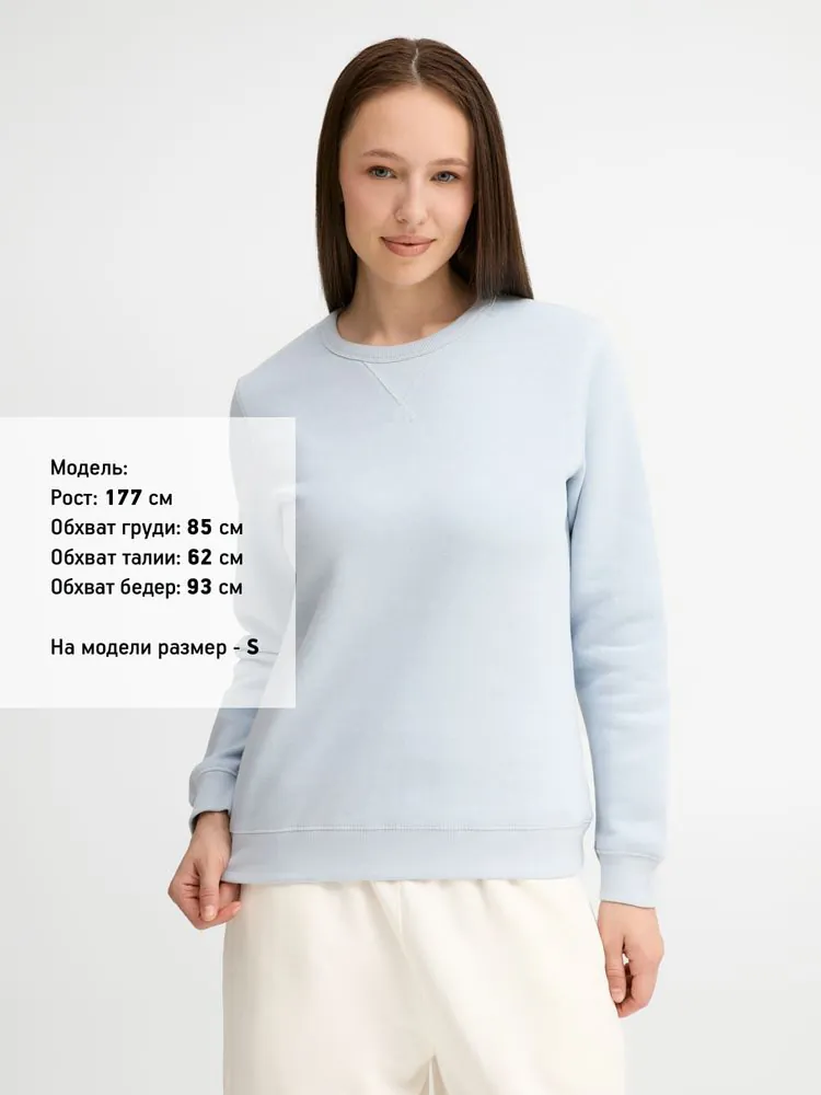 Толстовка женская Sully Women, голубая арт.03104251