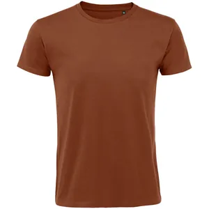 Футболка мужская Regent Fit 150, коричневая (терракотовая) арт.00553407