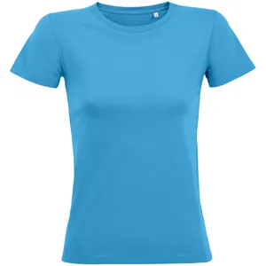 Футболка женская Regent Fit Women, ярко-бирюзовая арт.02758321