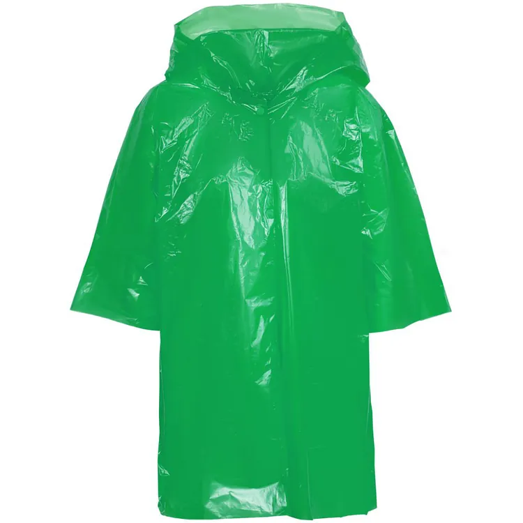 Дождевик-плащ детский BrightWay Kids, зеленый арт.11877.90