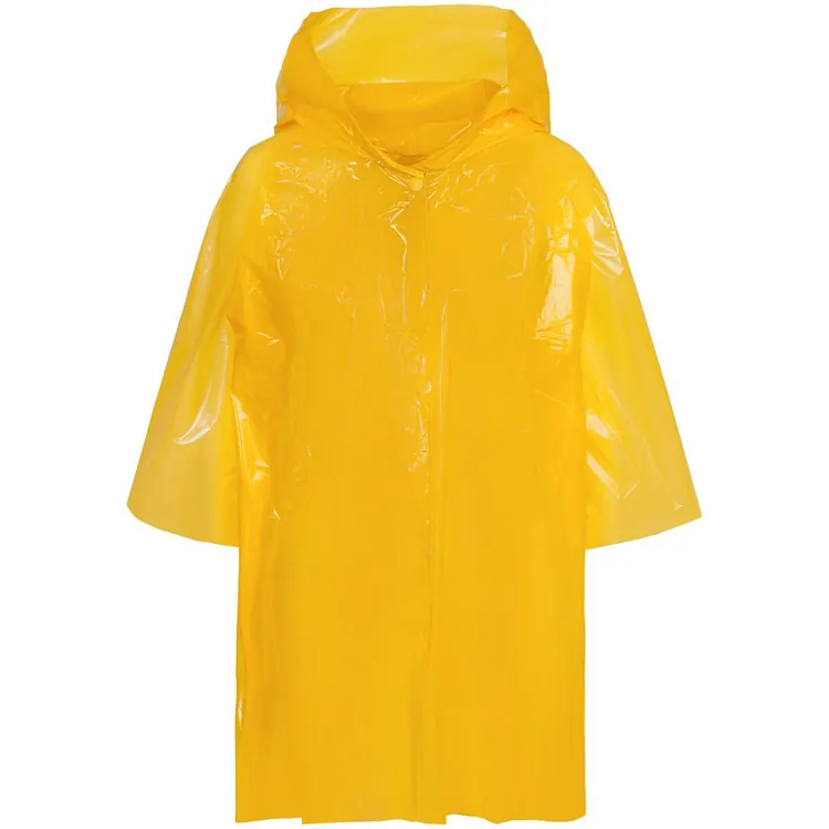 Дождевик-плащ детский BrightWay Kids, желтый арт.11877.80