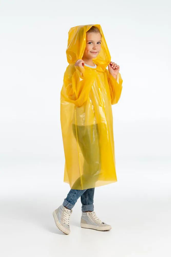 Дождевик-плащ детский BrightWay Kids, желтый арт.11877.80