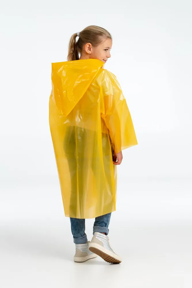 Дождевик-плащ детский BrightWay Kids, желтый арт.11877.80