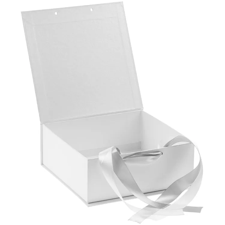 Коробка на лентах Tie Up, малая, белая арт.12600.60