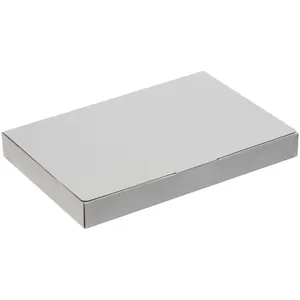 Коробка самосборная Flacky Slim, серебристая арт.12207.10