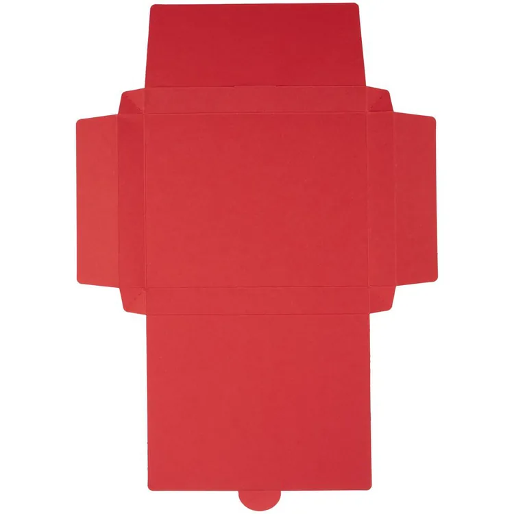 Коробка самосборная Flacky Slim, красная арт.12207.50