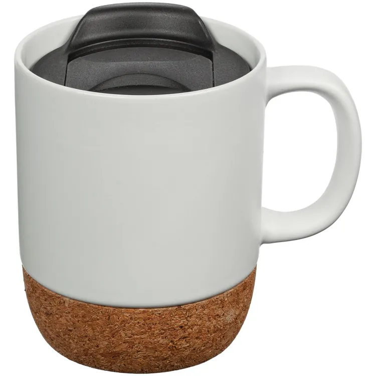 Кружка с пробковой подставкой Corky Walk, белая арт.12893.60