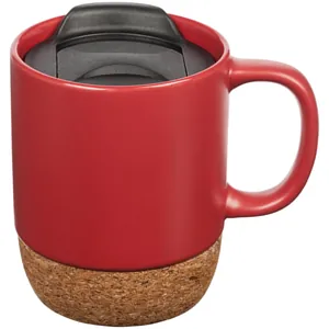 Кружка с пробковой подставкой Corky Walk, красная арт.12893.50