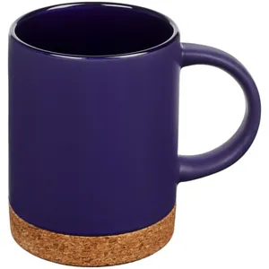 Кружка с пробковой подставкой Corky, синяя арт.12894.40