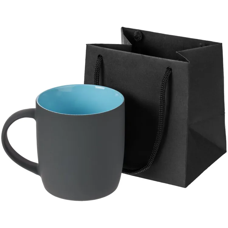 Пакет бумажный под кружку Cupfull, черный арт.75555.30