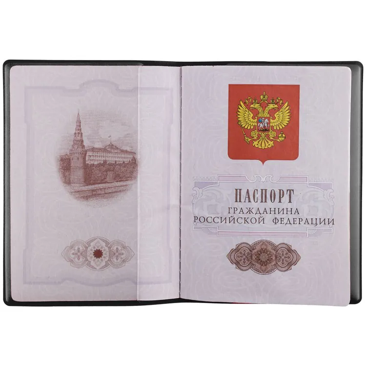 Обложка для паспорта Dorset, черная арт.12650.30