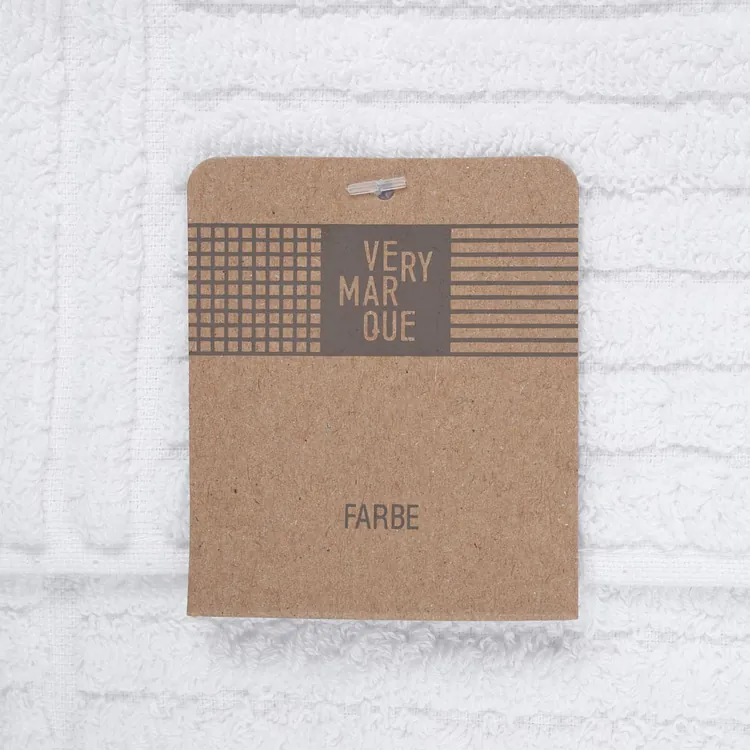 Полотенце Farbe, среднее, белое арт.20007.60