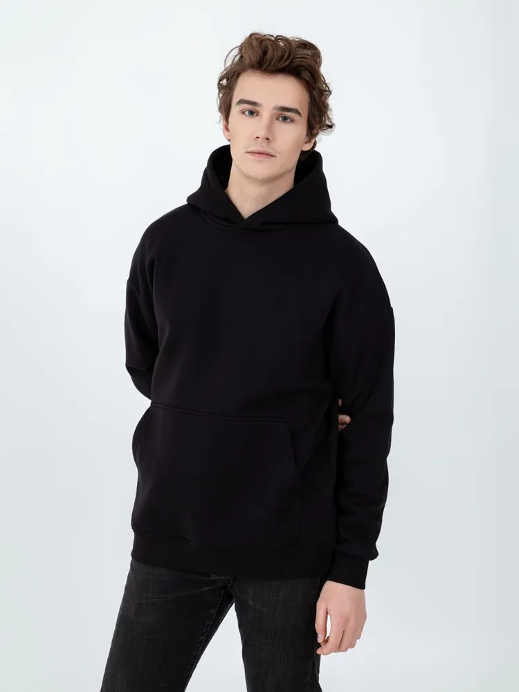 Худи Kulonga Oversize, черное арт.14101.30