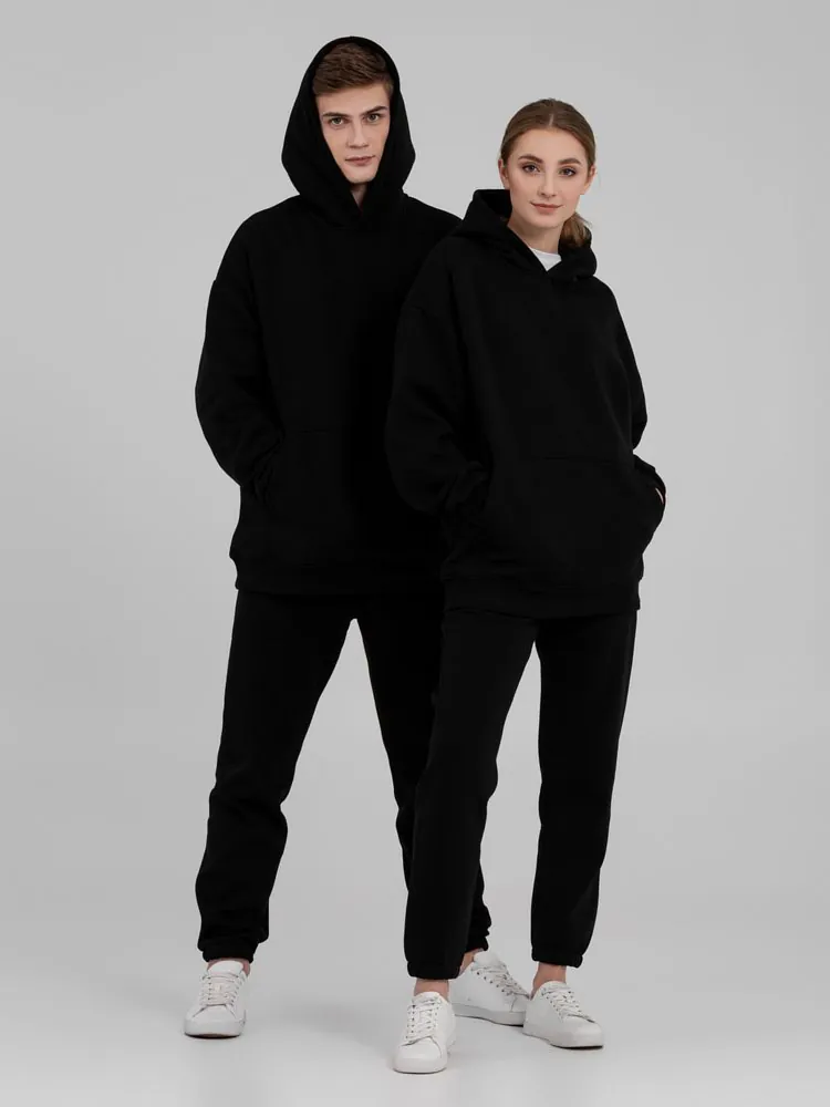Худи Kulonga Oversize, черное арт.14101.30