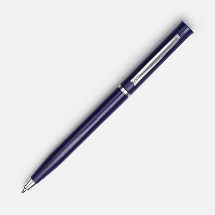 Ручка шариковая Euro Chrome, синяя арт.4478.40
