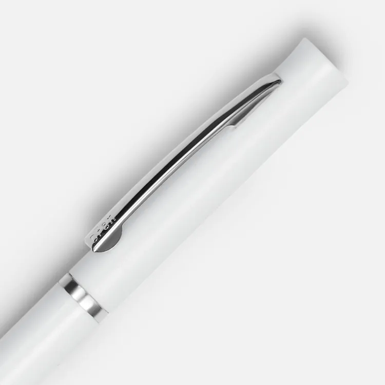 Ручка шариковая Euro Chrome, белая арт.4478.60