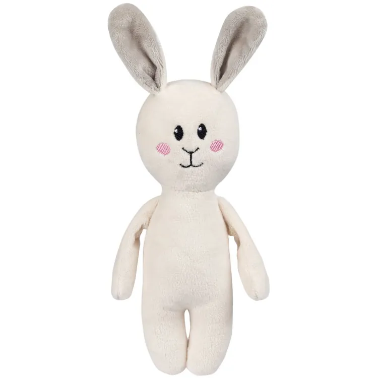 Мягкая игрушка Beastie Toys, заяц с белым шарфом арт.12989.01