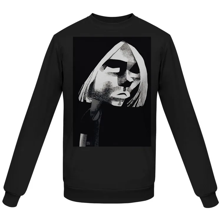 Свитшот &laquo;Меламед. Kurt Cobain&raquo;, черный арт.71173.30