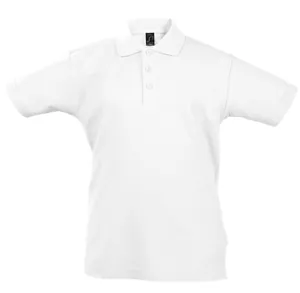 Рубашка поло детская Summer II Kids 170, белая арт.5565.60