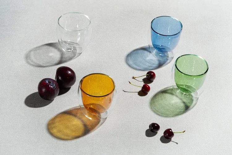 Стакан с двойными стенками Glass Bubble, бесцветный арт.5676.02