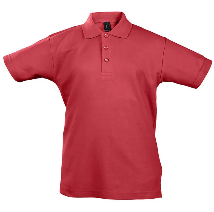 Рубашка поло детская Summer II Kids 170, красная арт.5565.50