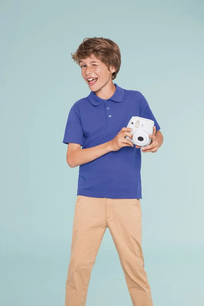 Рубашка поло детская Summer II Kids 170, красная арт.5565.50
