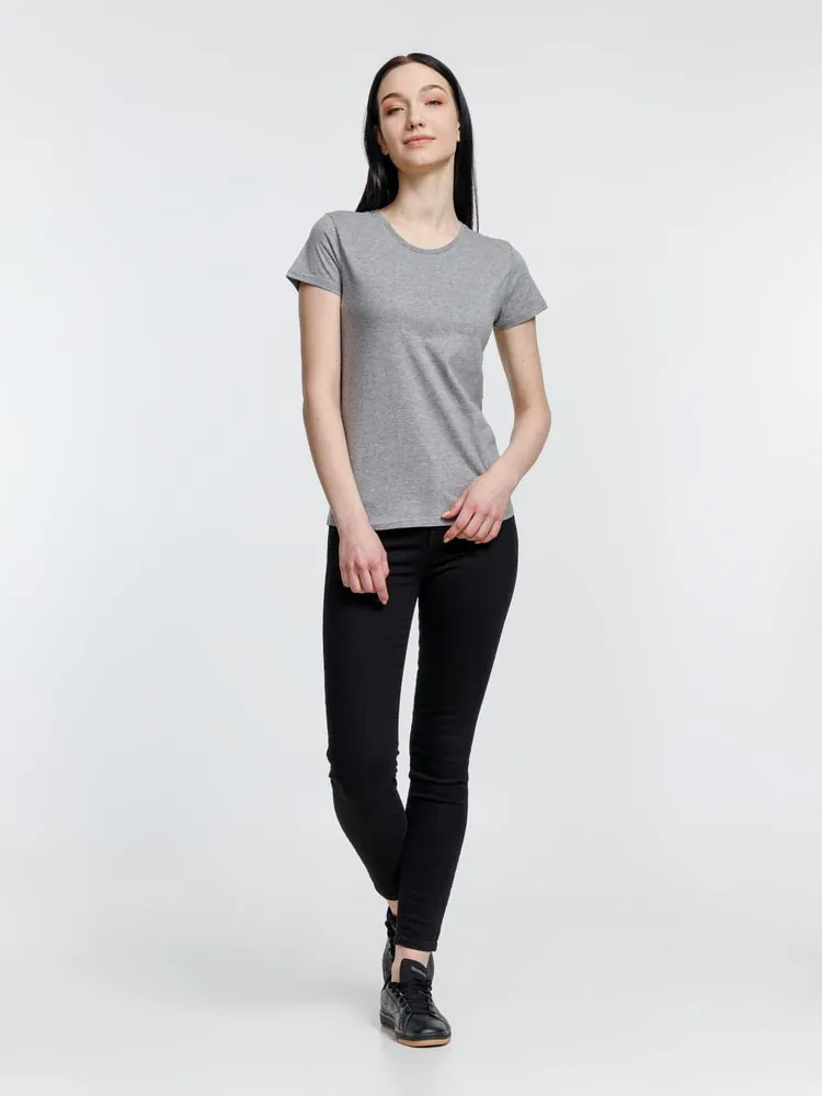 Футболка женская Pioneer Women, серый меланж арт.03579350