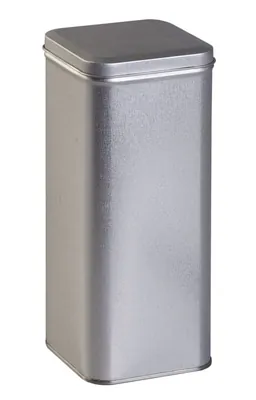 Коробка Pragmax High, прямоугольная, серебристая арт.5586