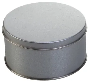 Коробка Pragmax S, круглая, серебристая арт.5589