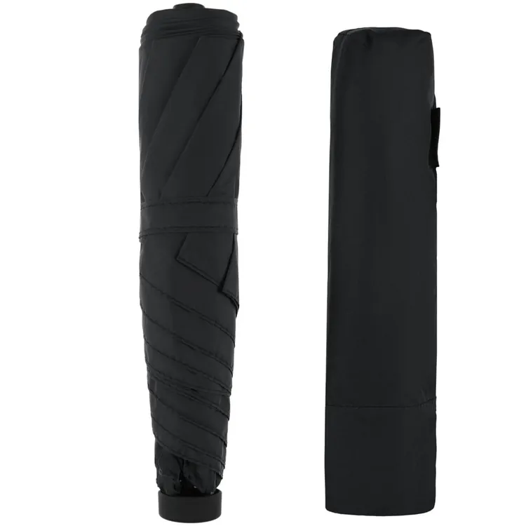 Зонт складной Zero Large, черный арт.14594.30