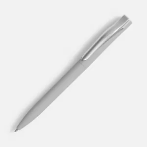 Ручка шариковая Pin Soft Touch, серая арт.3322.11