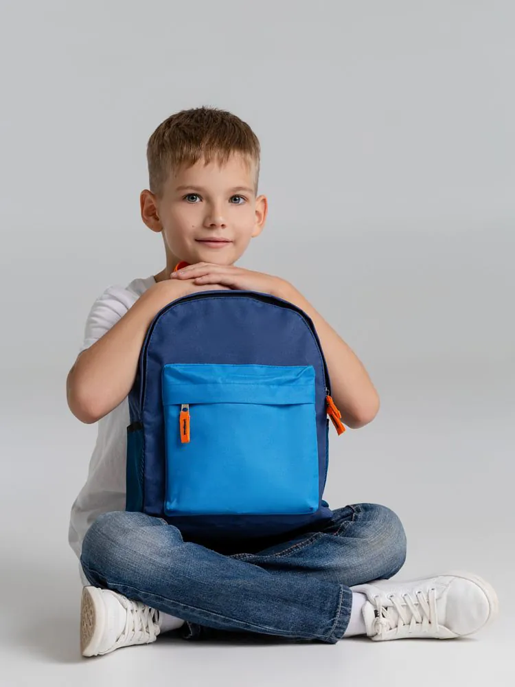 Рюкзак детский Kiddo, синий с голубым арт.17312.01