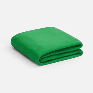 Флисовый плед Warm&Peace XL, зеленый арт.13059.90