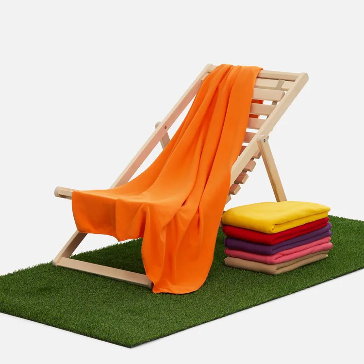 Флисовый плед Warm&Peace XL, оранжевый арт.13059.20
