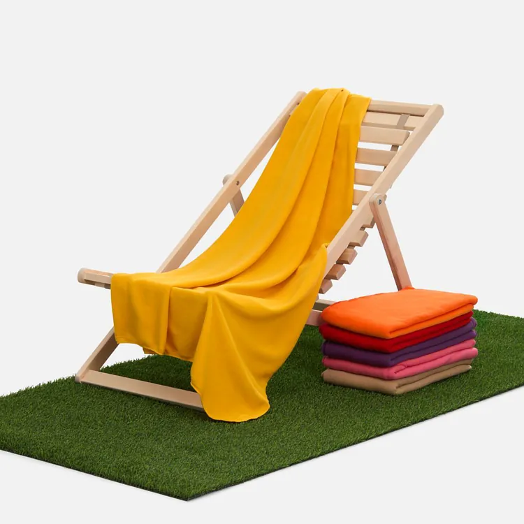 Флисовый плед Warm&Peace XL, желтый арт.13059.80