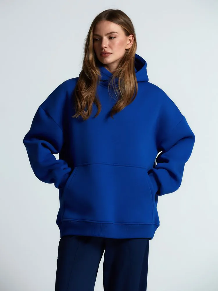 Худи Kulonga Oversize, ярко-синее арт.14101.44
