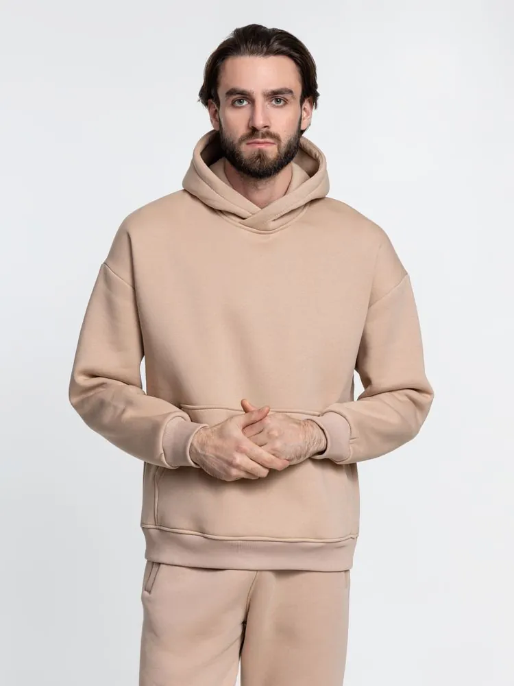 Худи Kulonga Oversize, бежевое арт.14101.10