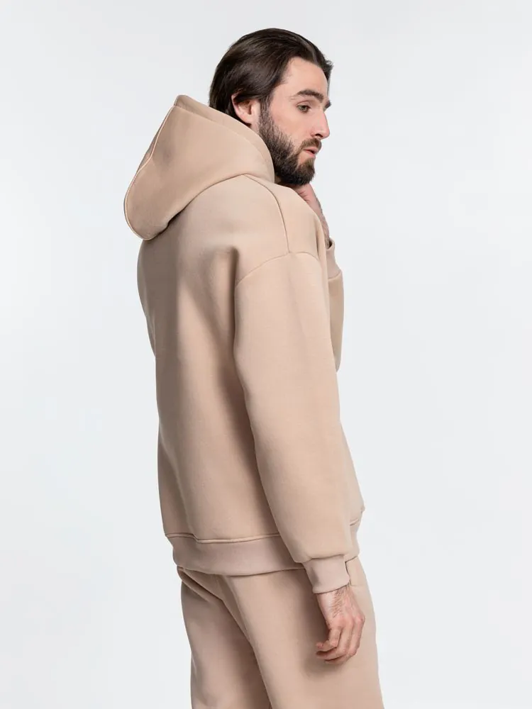 Худи Kulonga Oversize, бежевое арт.14101.10