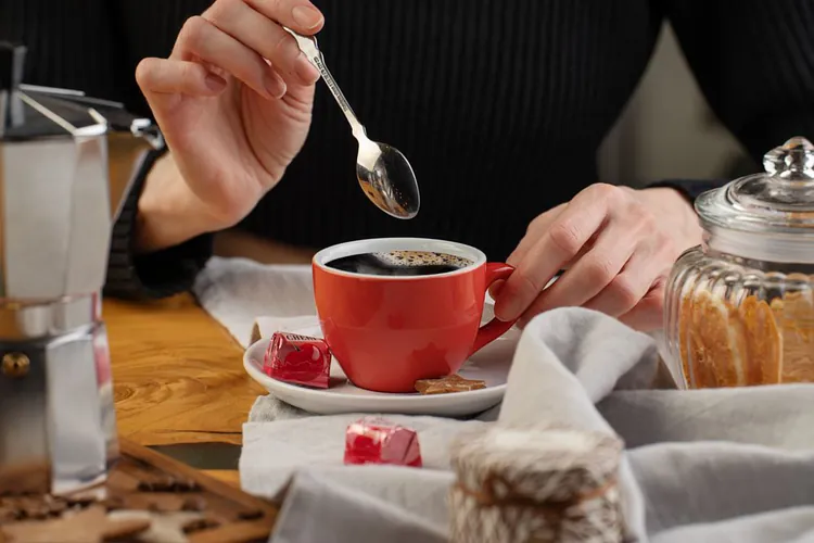 Чайная пара Cozy Morning, красная с белым арт.79134.56